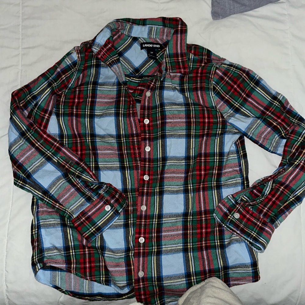Lands end flannel